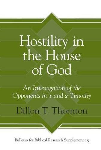 Hostility in the House of God