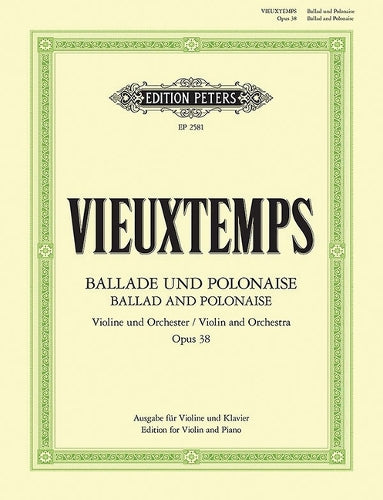 Ballade & Polonaise Op 38 (Edi