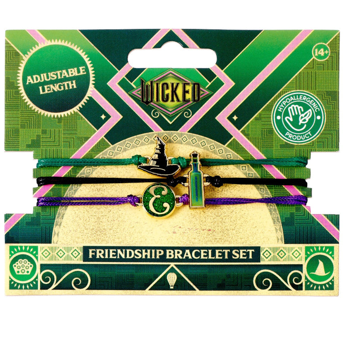 Wicked - Elphaba Friendship Bracelet Set