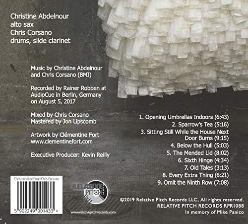 Christine Abdelnour & Chris Corsano - Quand Fond La Neige, Ou Va Le Blanc?