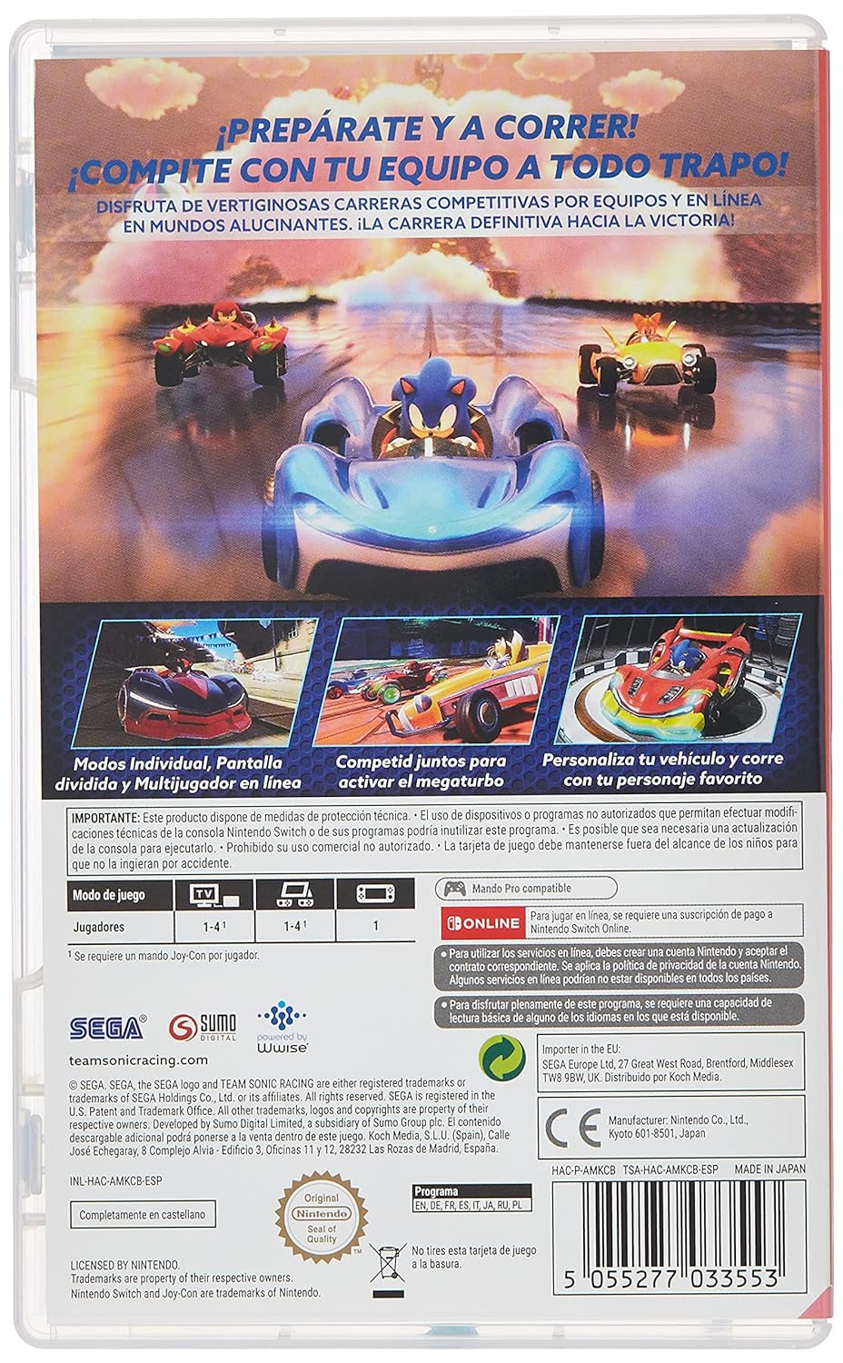 Team Sonic Racing (Nintendo Switch