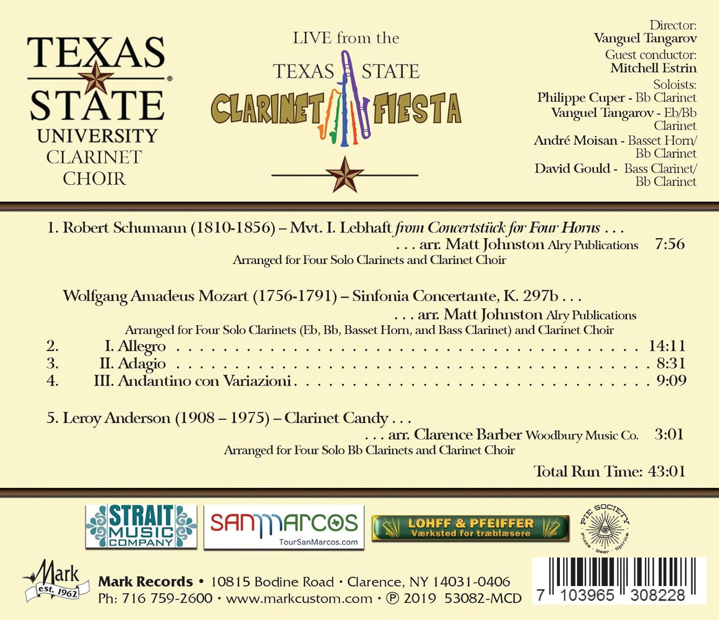 Texas State Clarinet Fiesta