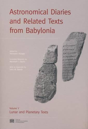 Astronomical Diaries and Related Texts from Babylonia