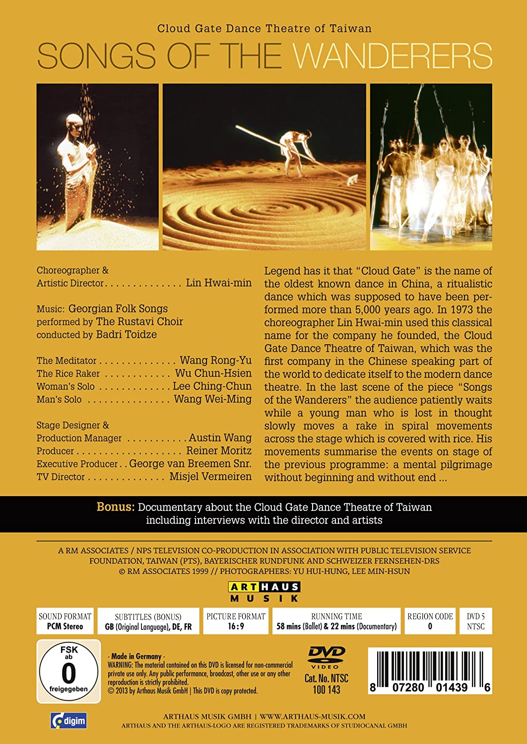 Songs of the Wanderers (Cloud Gate Dance Theatre of Taiwan