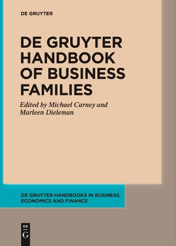 De Gruyter Handbook of Business Families