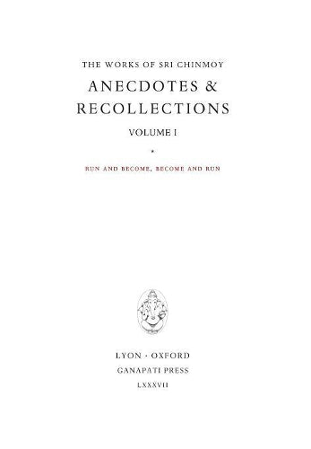 Anecdotes I