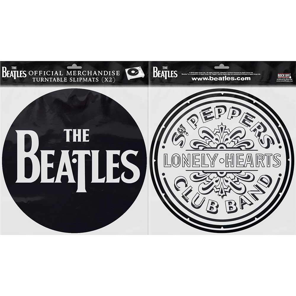 ROCKOFF Tappetino Antistatico Drop T Logo & Sgt Pepper Drum