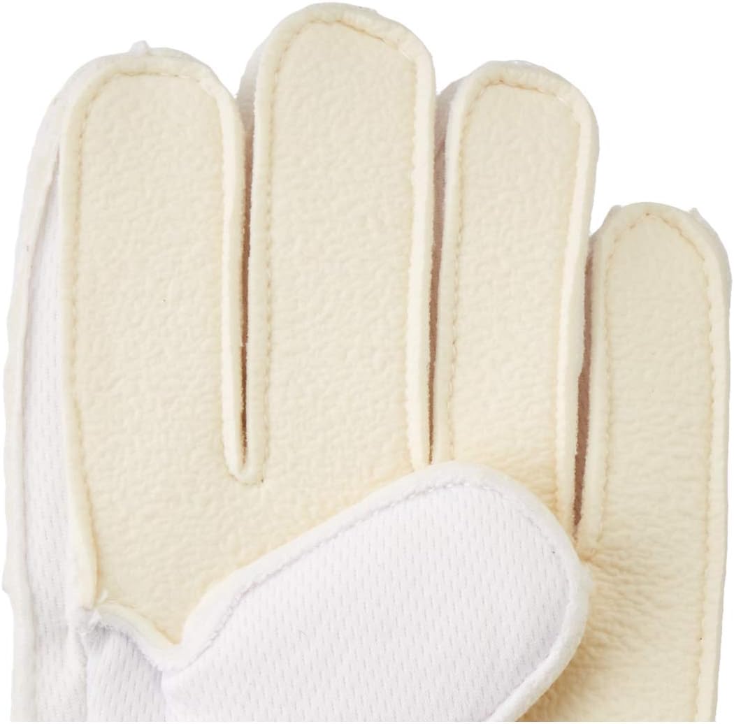 Hudora Goalkeeper Gloves - Padded football goalkeeper gloves for kids & teens in size S/M - Goalkeeper gloves with foam back - Football gloves with velcro fastener
