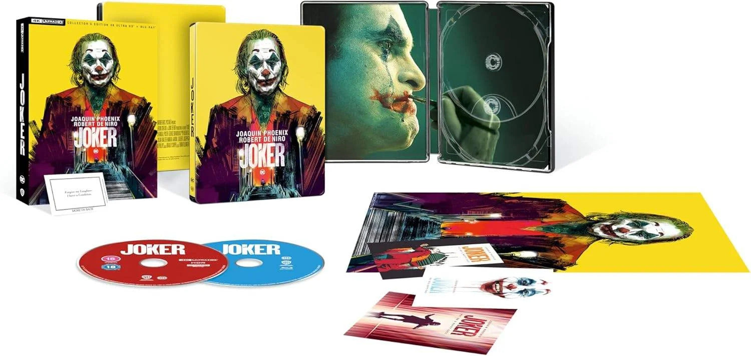 Joker Limited Ultimate Collectors Edition Steelbook 4K Ultra Hd + Blu-Ray