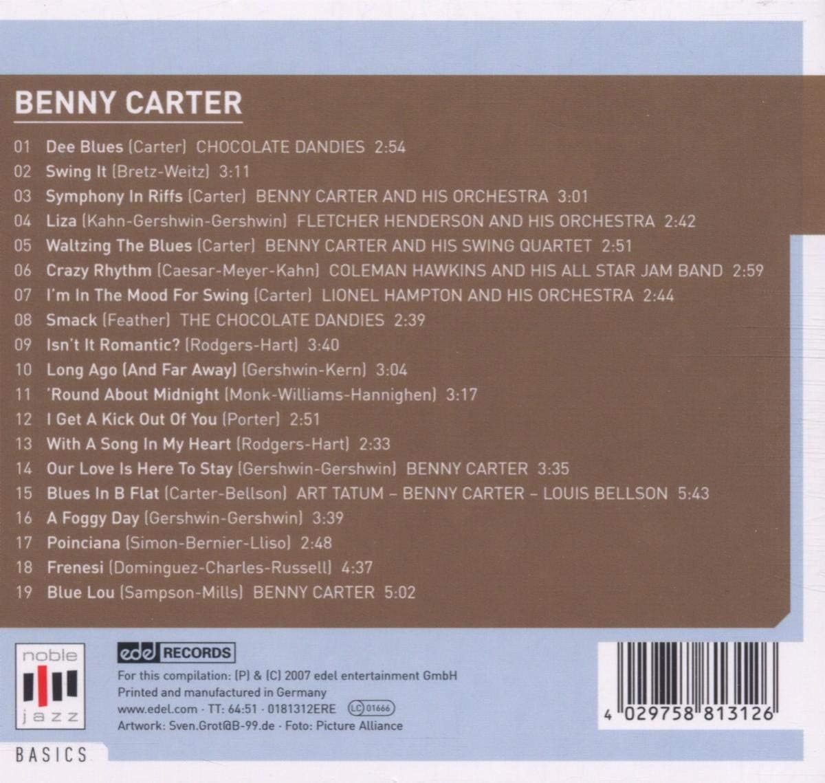 Benny Carter - Waltzing The Blues