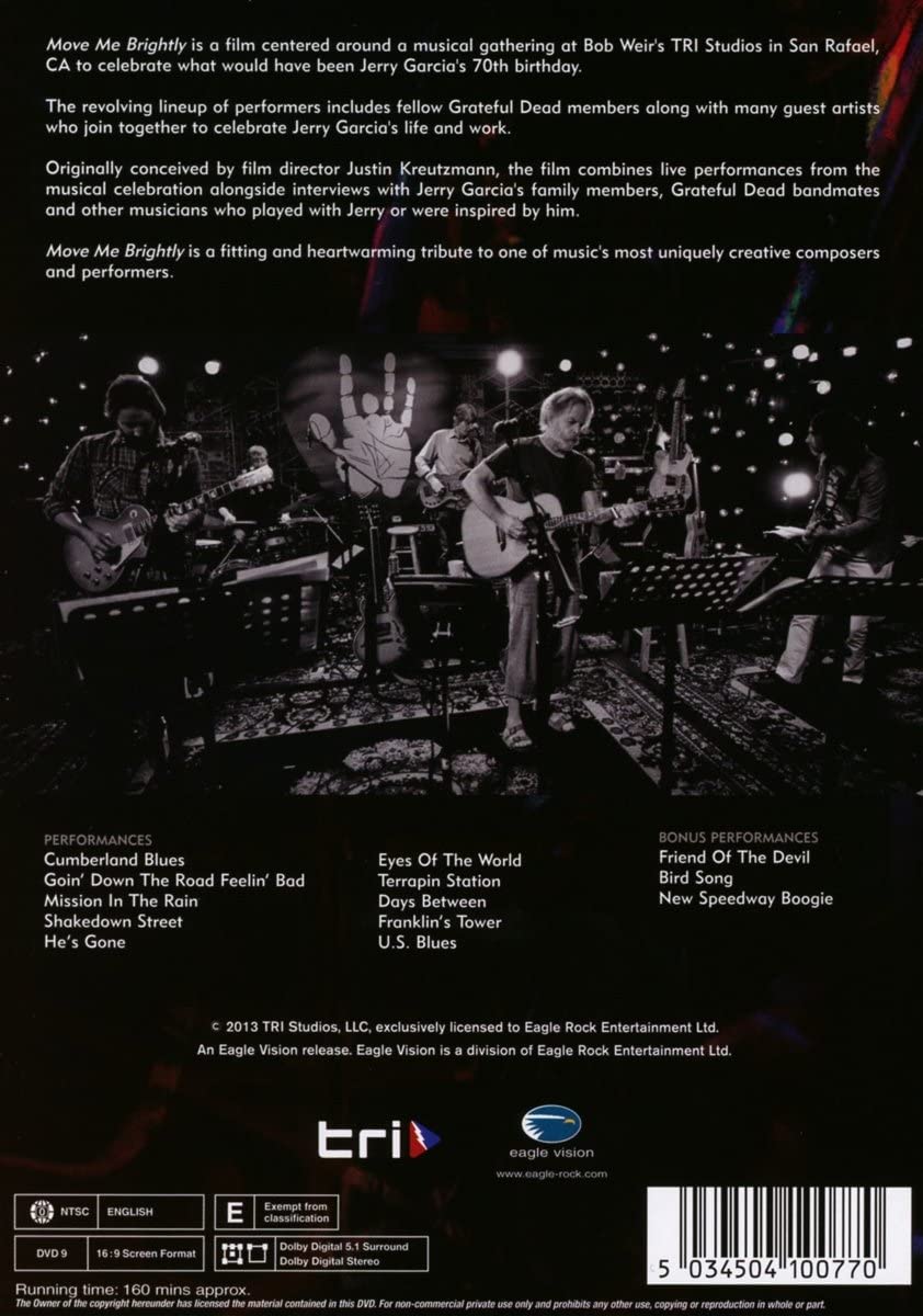 Various Artists - Move Me Brightly - Jerry Garcias 70