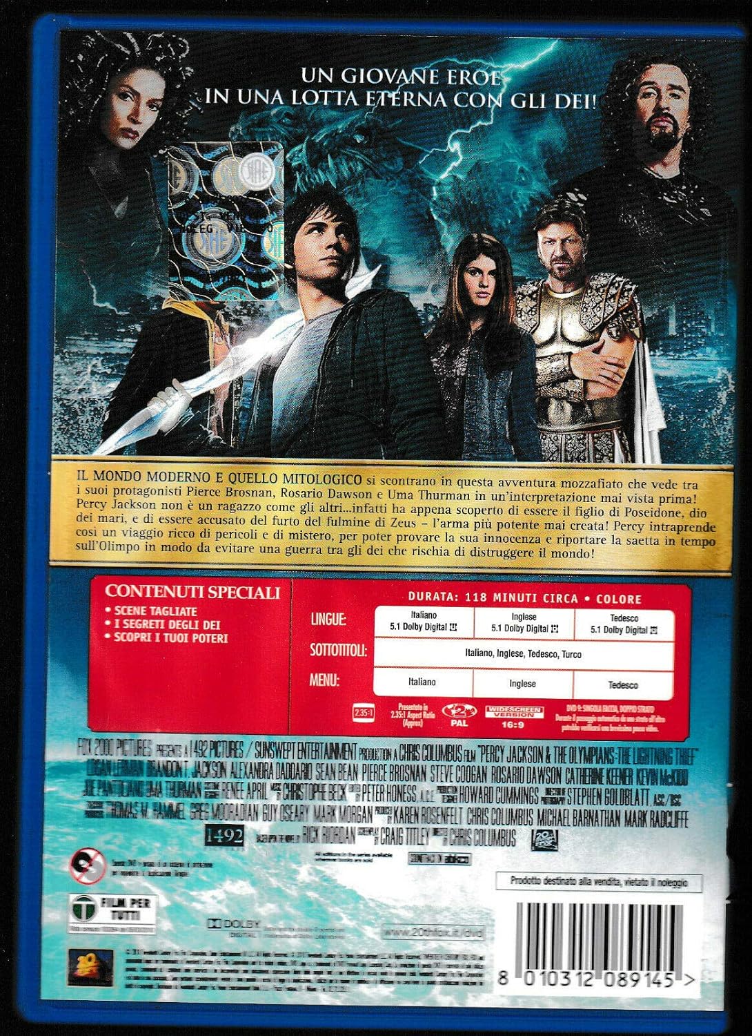 Percy Jackson Il Ladro Di Fulmini