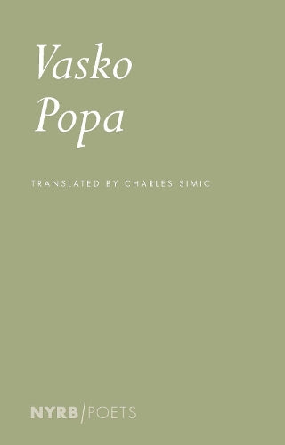 Vasko Popa: Poems