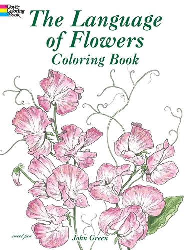 The Language of Flowers Coloring Book