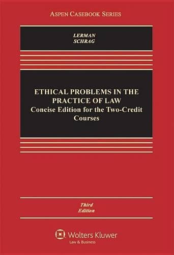 Ethical Problems Practice Law