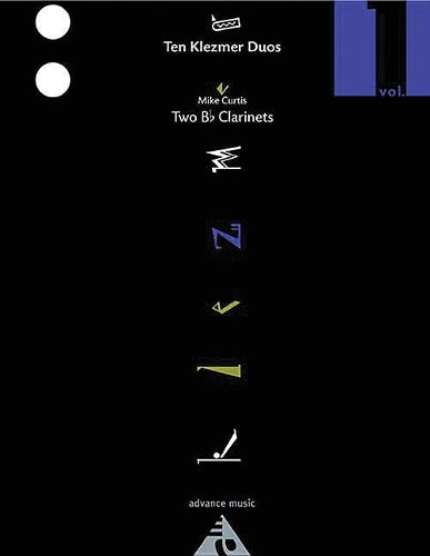 Ten Klezmer Duos, Vol 1: Two B-Flat Clarinets, Conductor Score