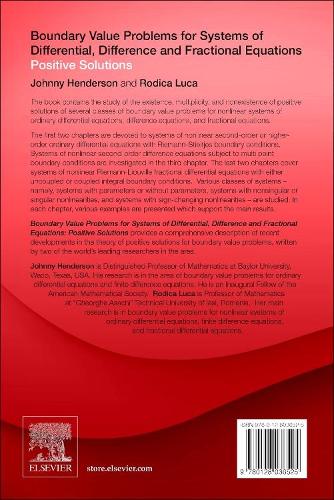 Boundary Value Problems for Systems of Differential, Difference and Fractional Equations