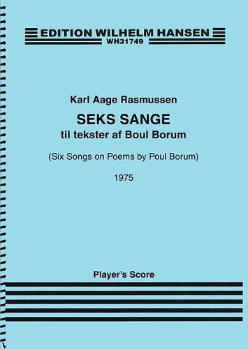 Seks Sange - Six Songs