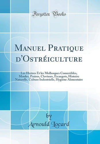 Manuel Pratique d'Ostréiculture