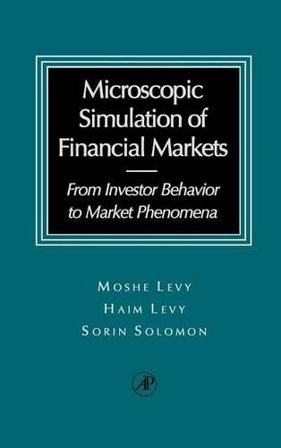 Microscopic Simulation of Financial Markets