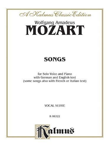 Songs (Octavo Size)