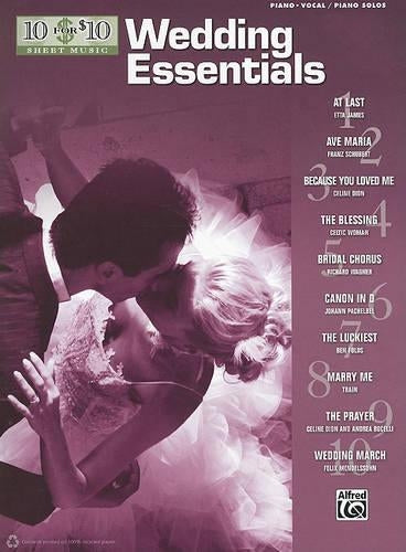 10 for 10 Sheet Music Wedding Essentials