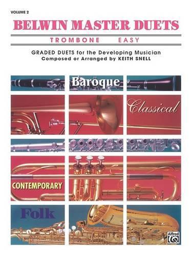 Belwin Master Duets (Trombone), Easy Volume 2