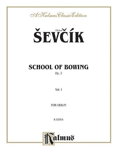 School of Bowing, Op. 2, Volume I