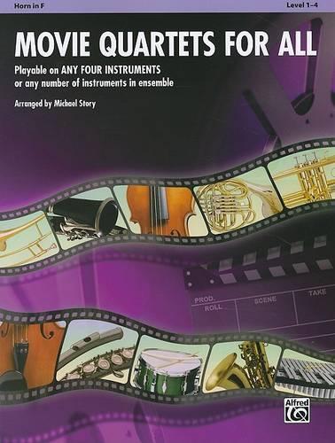 Movie Quartets for All - Horn in F
