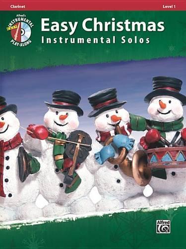 Easy Christmas Instrumental Solos, Lev. 1-Clarinet