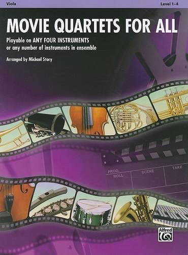 Movie Quartets for All - Viola