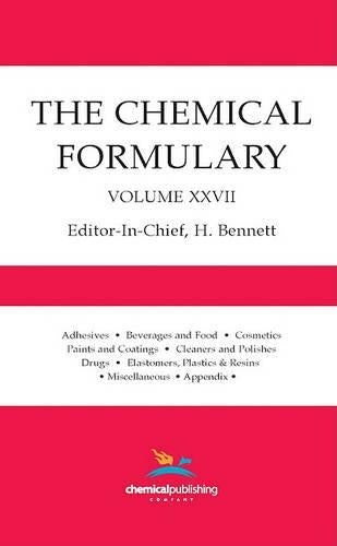 The Chemical Formulary, Volume 27