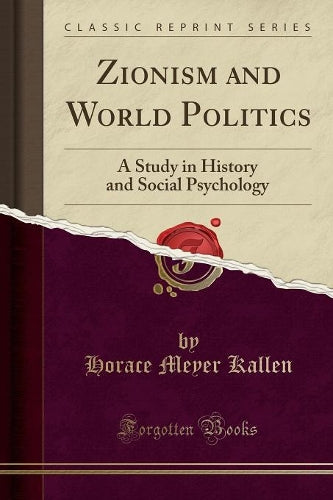 Zionism and World Politics