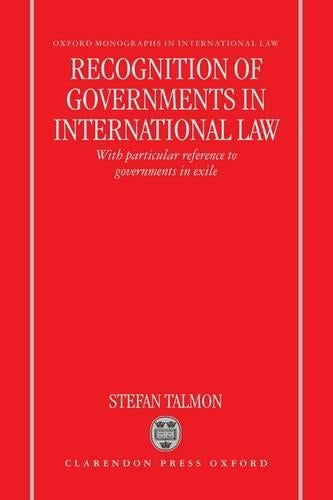 Recognition of Governments in International Law