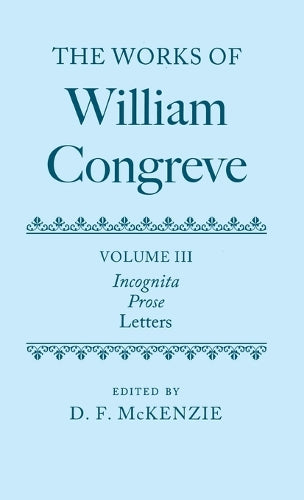 The Works of William Congreve