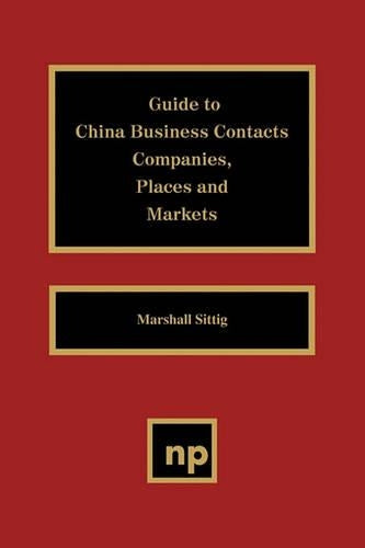 Guide to China Business Contacts Co.