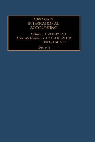 Advances in International Accounting