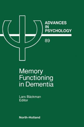 Memory Functioning in Dementia
