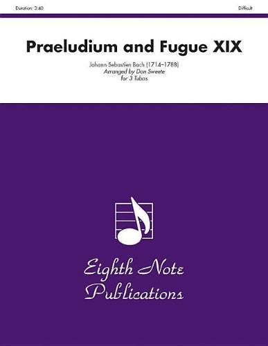 Praeludium and Fugue XIX
