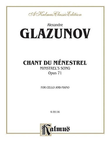 Chant du Menstrel, Op. 71