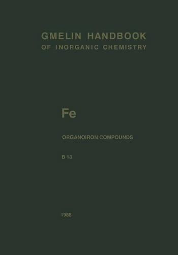 Fe Organoiron Compounds Part B13
