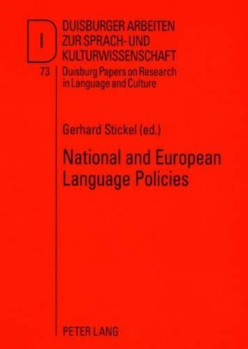 National and European Language Policies