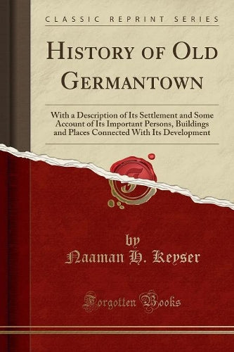 History of Old Germantown