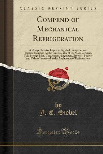 Compend of Mechanical Refrigeration
