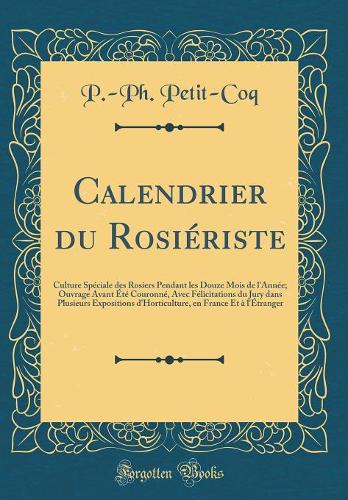 Calendrier Du Rosiériste