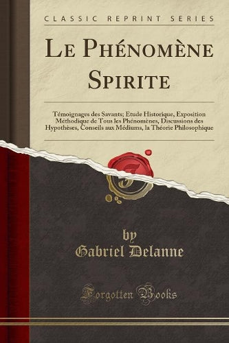 Le Phénomène Spirite