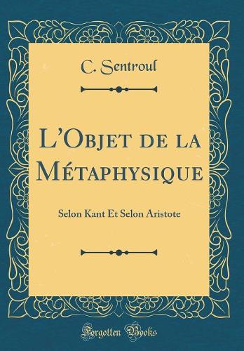 L'Objet de la Métaphysique