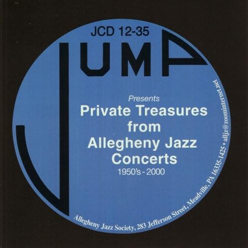 Private Treasures From Allegheny Jazz Concerts 1950's-2000