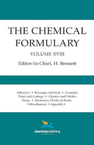 The Chemical Formulary, Volume 18