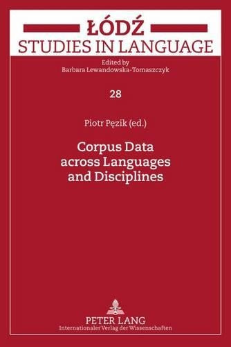Corpus Data across Languages and Disciplines
